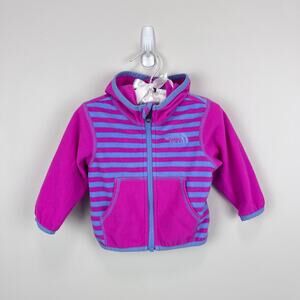 The North Face Girls Glacier Full Zip Hoodie 3-6 Months